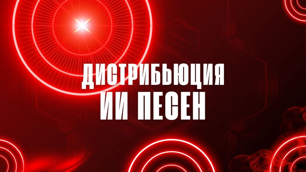 Дистрибьюция ИИ песен.